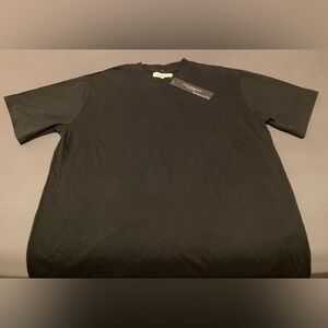Vox Populi Solid Black T Shirt Size Large Relaxed Fit Nwt